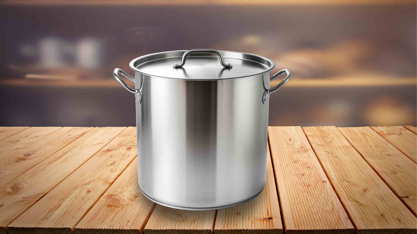 Stainless steel stock pot