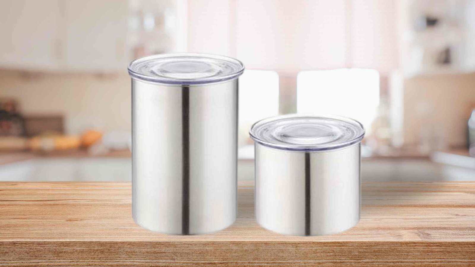 Stainless steel storage container