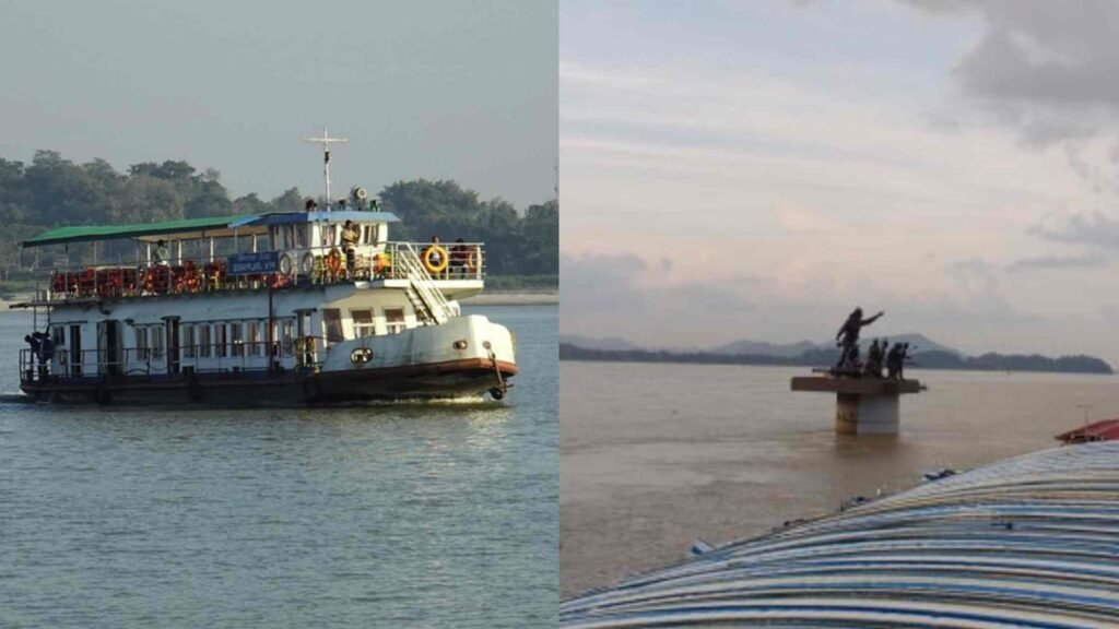 Brahmaputra Ghat: Visit for an amazing view of mighty Brahmaputra